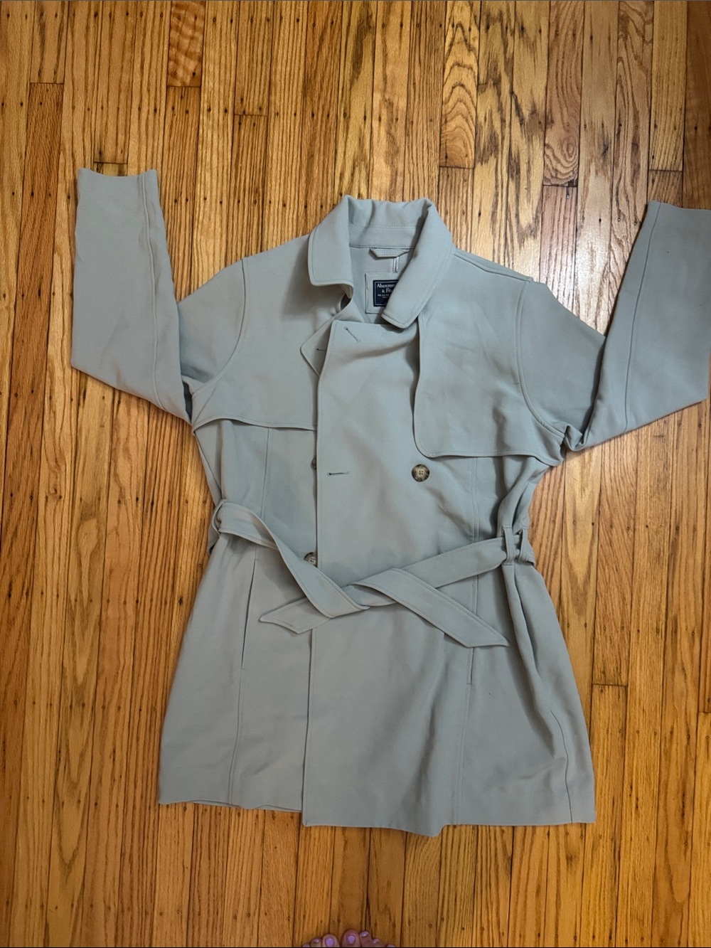 Classic Women's Trench Coat - minty Beige
